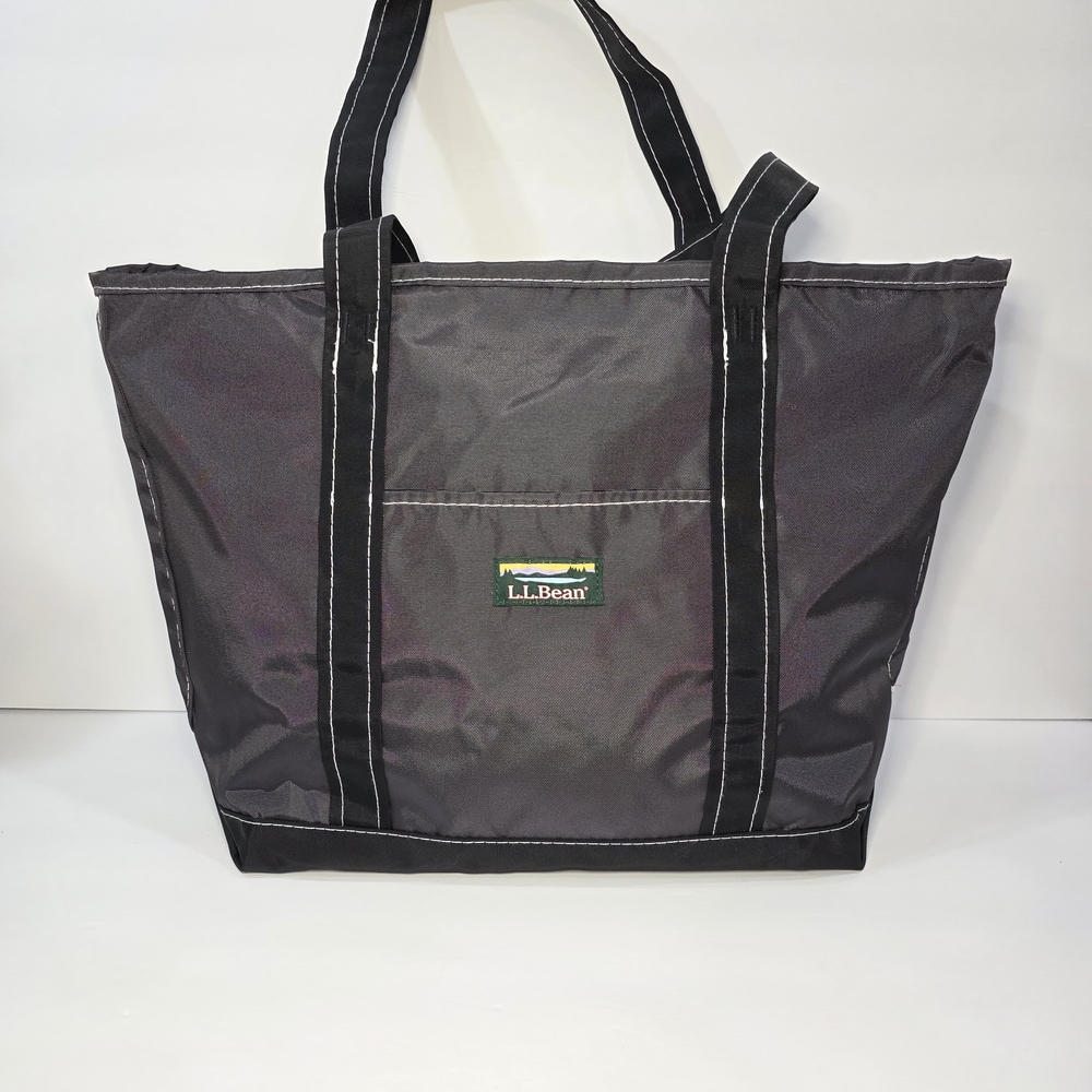 L.L. Bean Tote Bag - Gray Nylon - Unisex Travel /Gym Bag